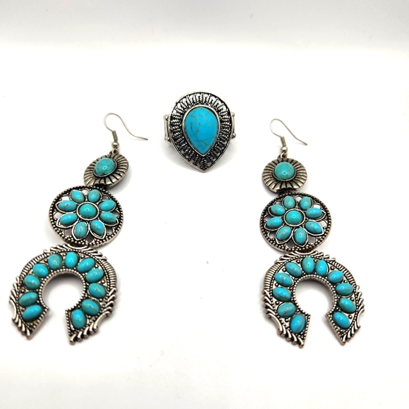 N/A Jewelry - 2pc Turquoise Jewelry Bundle